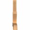 Ekena Millwork Alberta Timber Gable Bracket, Western Red Cedar, 108"W x 45"H x 5 1/2"D x 5 1/2"F, 10/12 Pitch GBW108X45X0606ALB00SWR - alternate 2